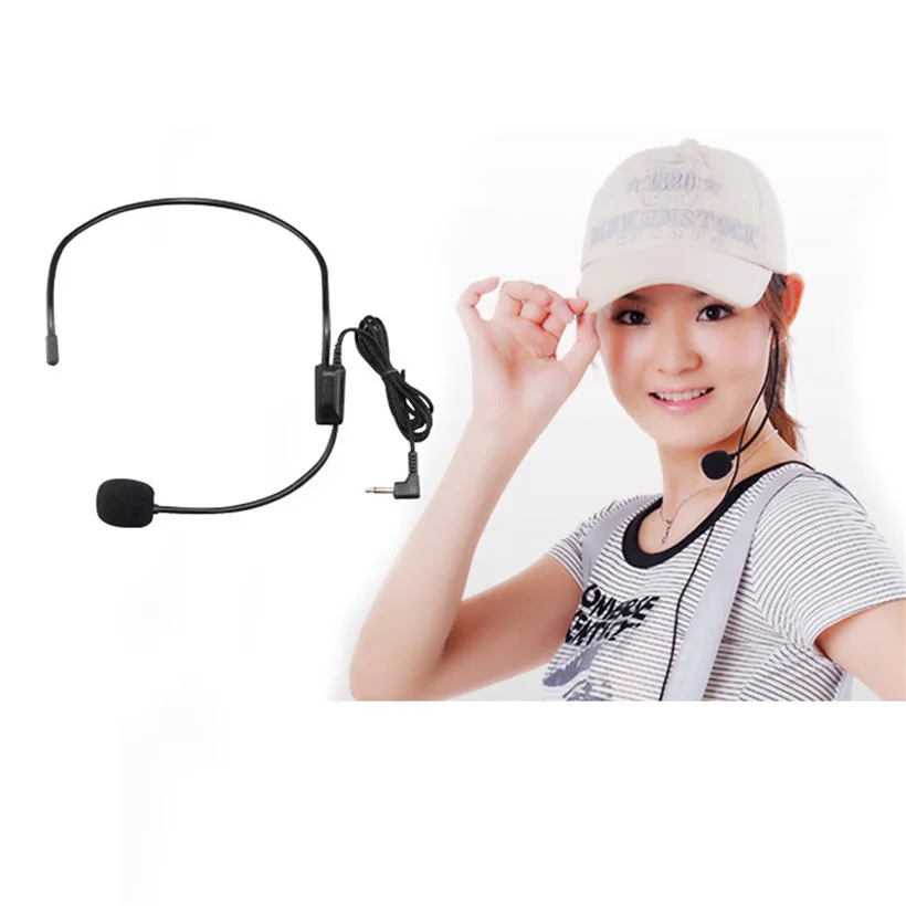 Advanced 2018 New Portable audio Educational lectures Headset Microphone Amplifiers 3.5 Interface | Электроника