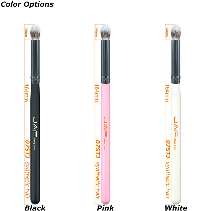 Бренд JAF классические черные синтетические волосы коническая кисть для