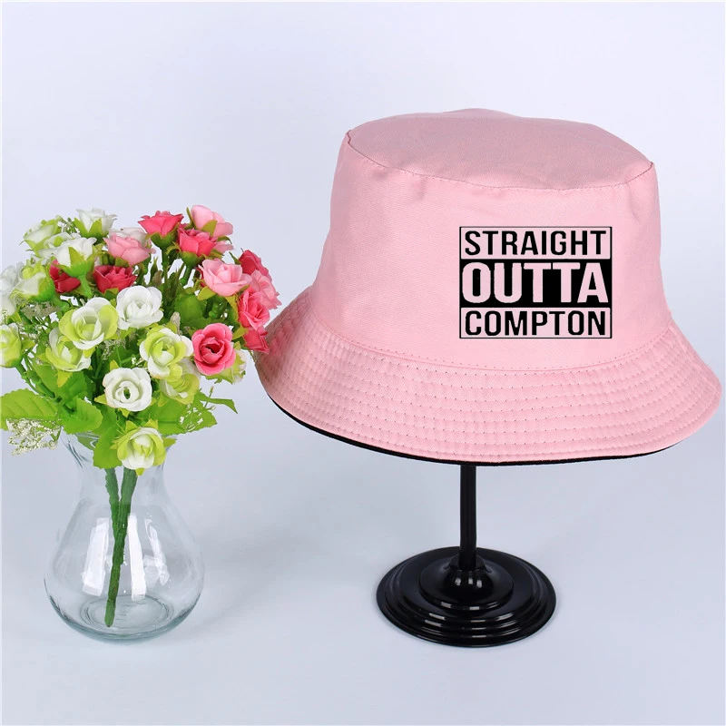 Compton Logo летняя шляпа Женская Мужская Панама compton дизайн плоский солнцезащитный