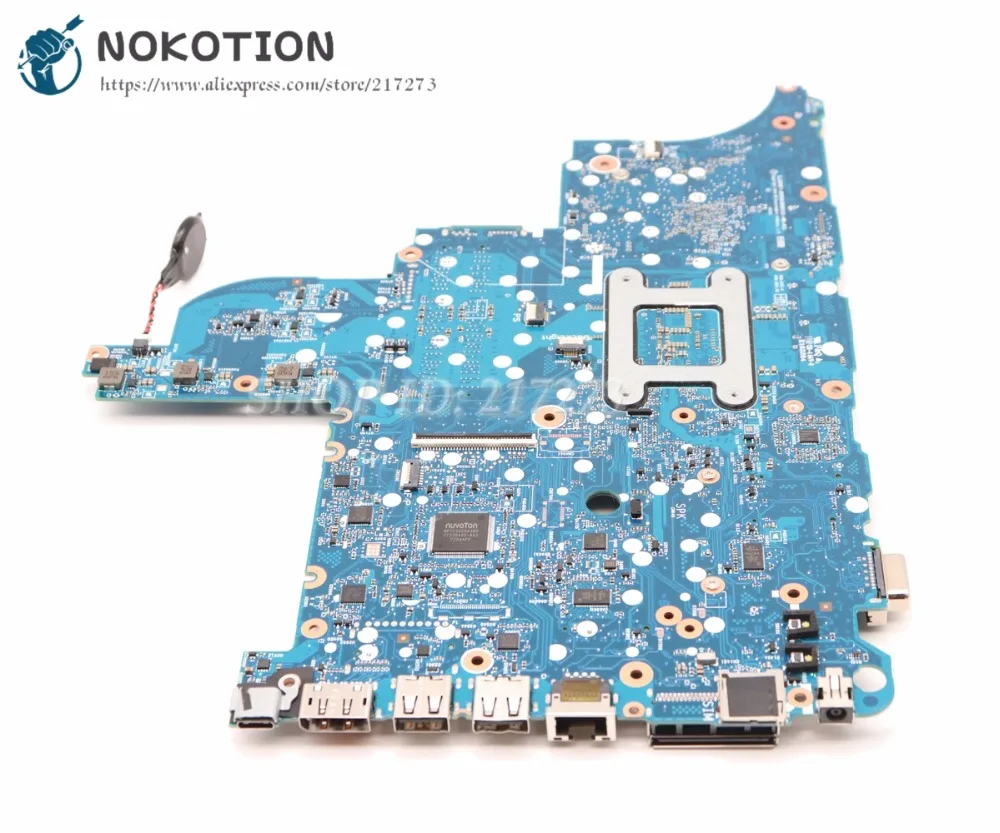 Verkauf NOKOTION 916829-001 Für HP Probook 640 650 G3 Laptop Motherboard CLOONEY-6050A2860101-MB-A01 SR33Z I7-7600U CPU