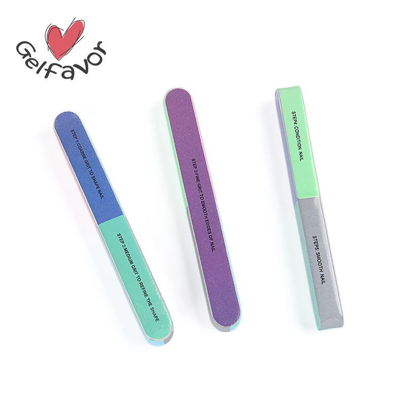 Gelfavor1PC Многофункциональный буфер для ногтей маникюрная пилка удаления