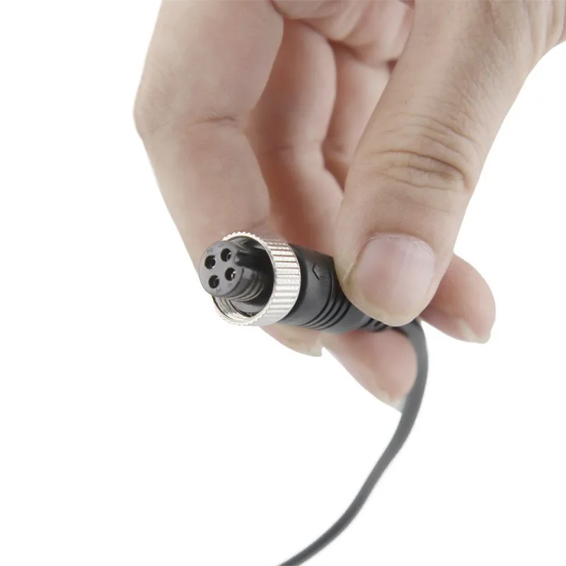 Yuanting тяжелой нагрузке 4 Pin/RCA автомобиля сзади/вид сбоку Камера мм, удлиняющий кабель, для тележка на колесах автобуса прицеп ИК Ночное видение Водонепроницаемый