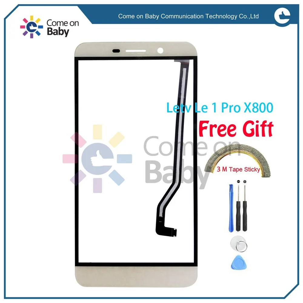 1 10 шт. для Letv One Pro Le X800 сенсорный экран дигитайзер Переднее стекло Замена +
