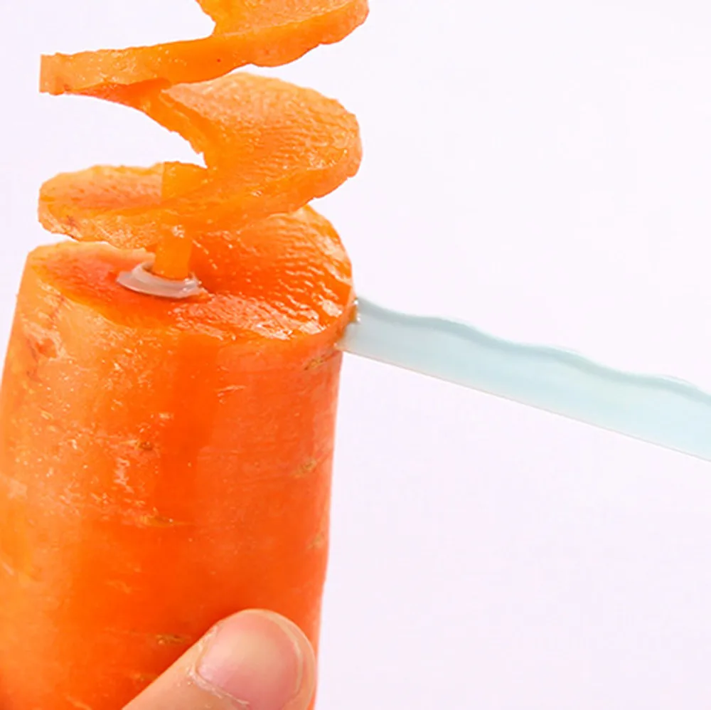2 шт нож для спиральной нарезки картофеля огурец кухонный инвентарь для тонкой нарезки Терка-шинковка для овощей машинка для спиральной нарезки картофеля кухонные принадлежности для резки инструменты