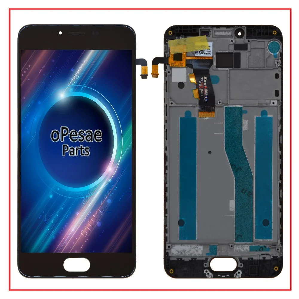 Экран телефона для Meizu M5 Mini M611A M611Y M611D M611H ЖК дисплей панель сенсорный экран