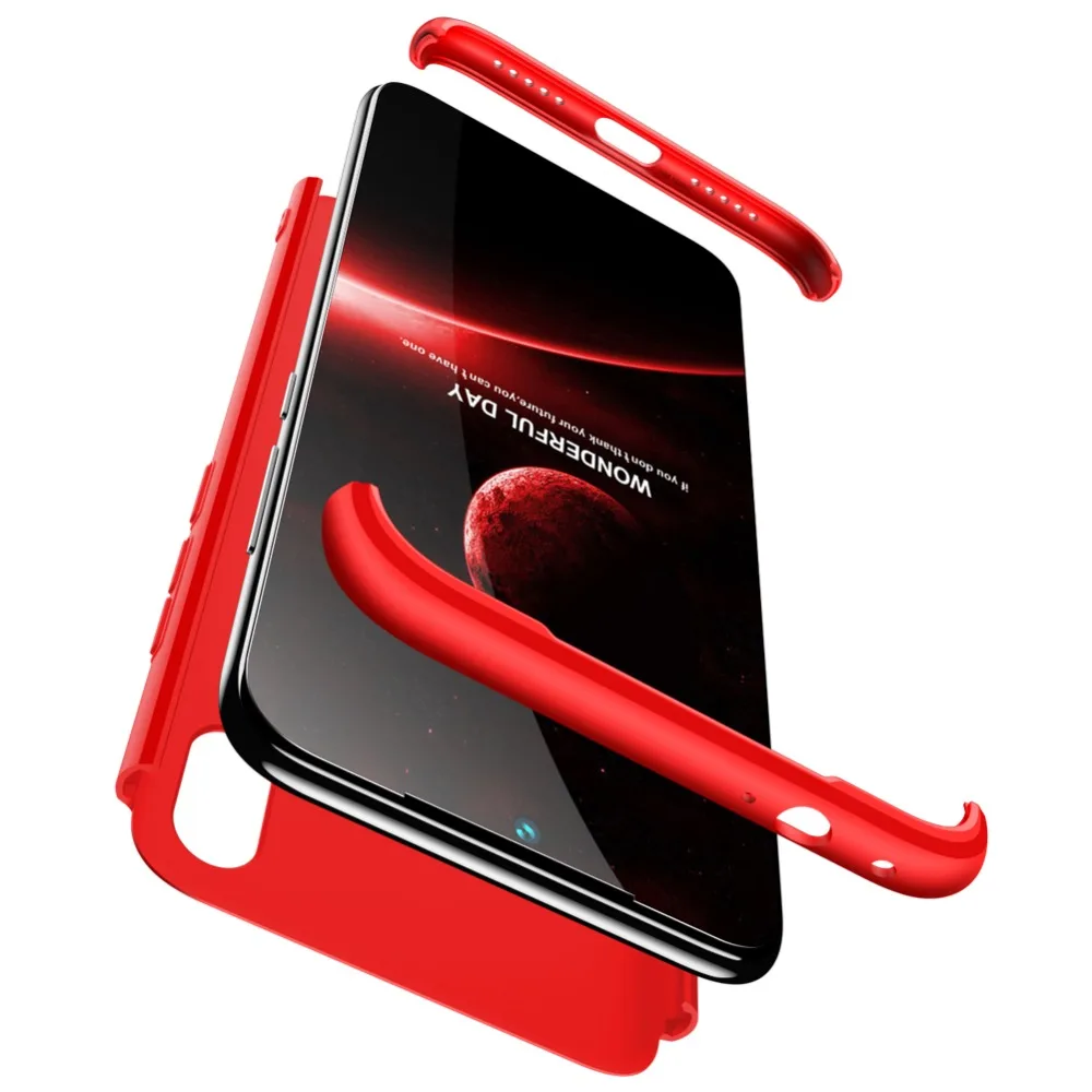 Оригинальный чехол GKK для Xiaomi Redmi 7 3 в 1 универсальный деловой ударопрочный