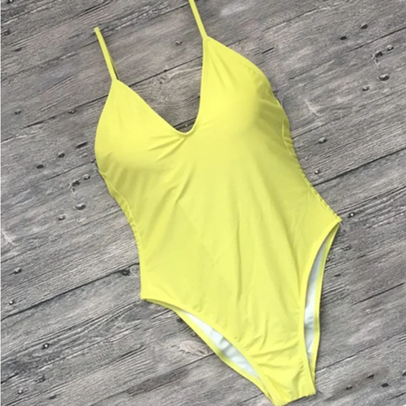 Купальный костюм сексуальный купальник женский слитный купальный женское