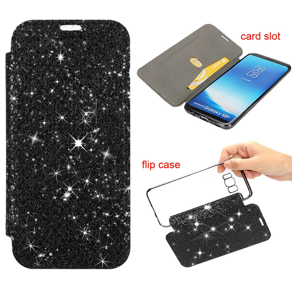 SMILYOU новейший роскошный шикарный флип чехол для Samsung Galaxy S9 S8 Plus Note 8 мягкий S7 Edge 9