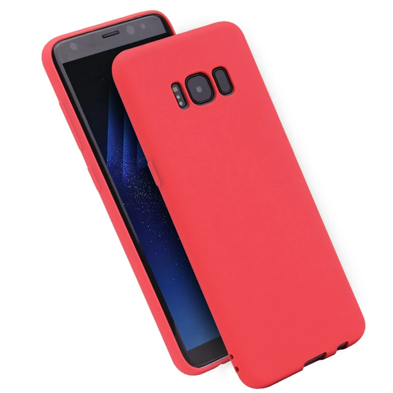 POMER для samsung Galaxy S8 чехол силиконовый Untra тонкий микро скраб гибкий мягкий милый