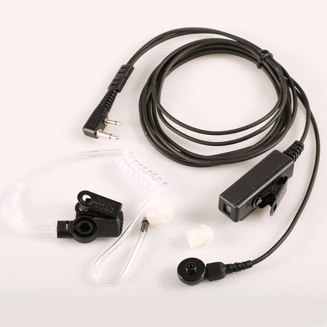 Etmakit Антирадиационный микрофон скрытая Акустическая трубка гарнитура для ICOM