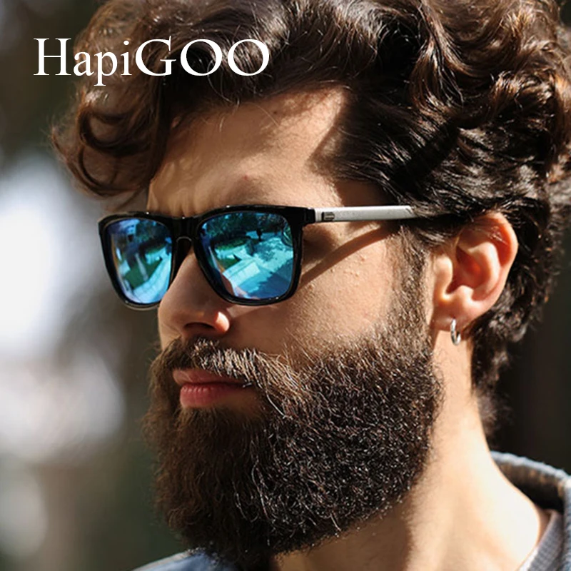 HAPIGOO Классический Женщины Алюминия Поляризованные Квадратных Солнцезащитные