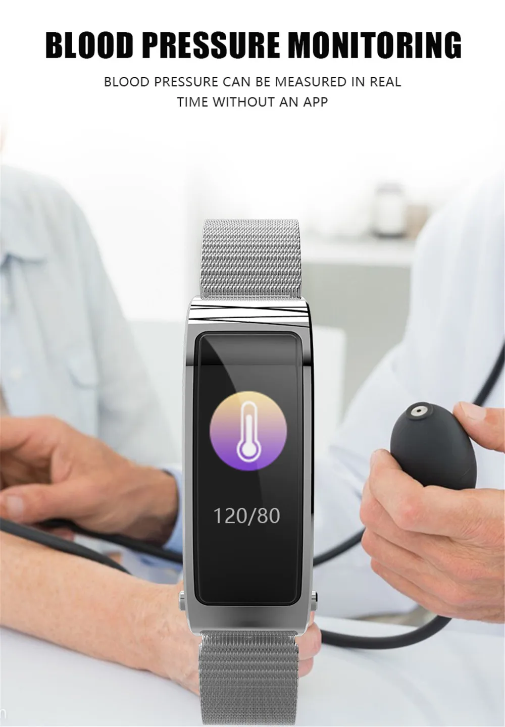 AMYNIKEER smart band Y5 Фитнес браслет Поддержка вызовов сердечный ритм измерять кровяное давление оксиметр музыка функциональные смарт-браслет