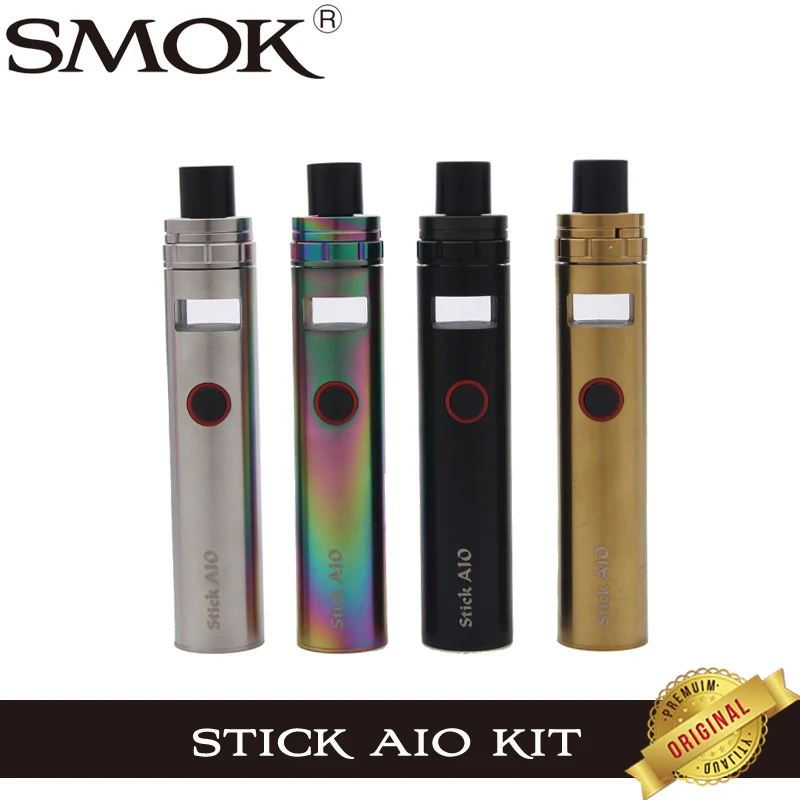 Оригинальный стартовый набор Smok Stick AIO с 2 мл аккумулятором 1600 мАч электронная