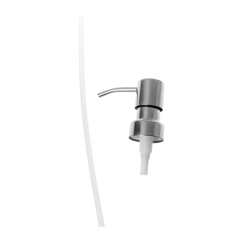 ABS Plastic Everlasting нержавеющая сталь/ABS пластиковая насадка мыльного дозатора 12 унций встроенный в ручной насос для лосьона - Цвет: ABS Plastic