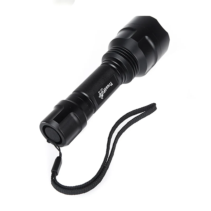 TrustFire C8-T6 2000LM CREE XML-T6 5-режимный светодиодный вспышка светильник износостойкий фонарь светильник по 18650 Батарея для самообороны