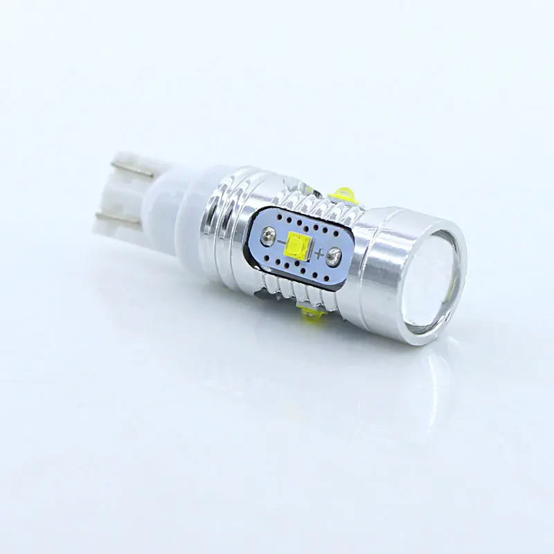 Комплект из 2 предметов белая T10 25W 168 921 XBD чипы светодиодный Обратный DRL светильник