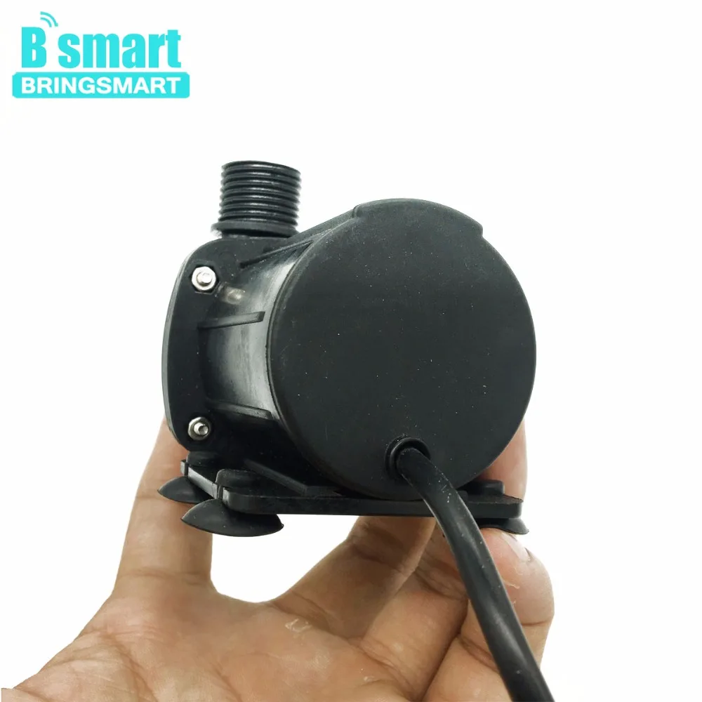 Bringsmart SR-1000B 1100-2000л/ч 2 1-5 м Мини Бесщеточный Водяной насос 12В 24В DC микро погружной