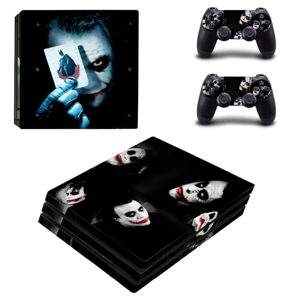 Наклейка на кожу DC Joker и Batman PS4 Pro Виниловая наклейка для консоли Sony Playstation 4 2