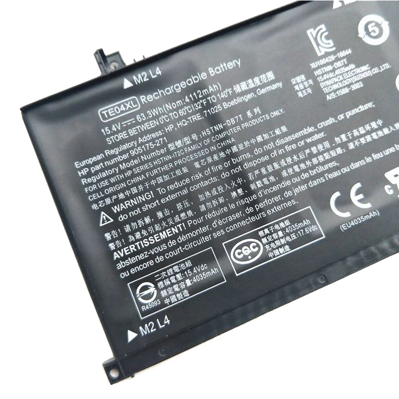 GZSM ноутбук батарея TE04XL для hp двумя способами; женские 15-AX батарея для ноутбука 15-AX033DX AX020TX 905277-555 HSTNN-UB7A BC219TX ноутбук тесто