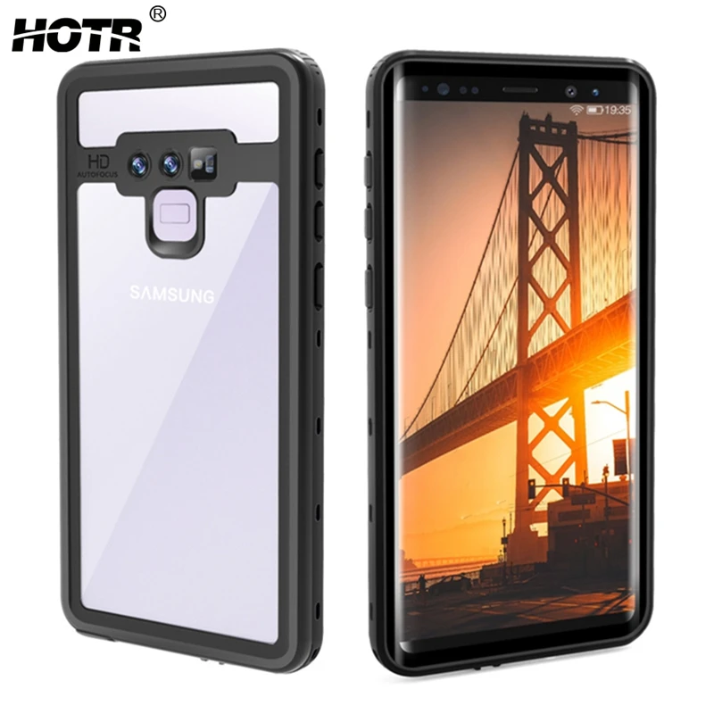 Note 9 Waterproof Case for Samsung Galaxy Underwater Cover Swimming Diving Surfing Full Bag |