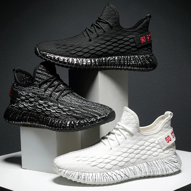 Мужские кроссовки OSCO легкие дышащие из сетчатого материала на весну и лето 2019 |