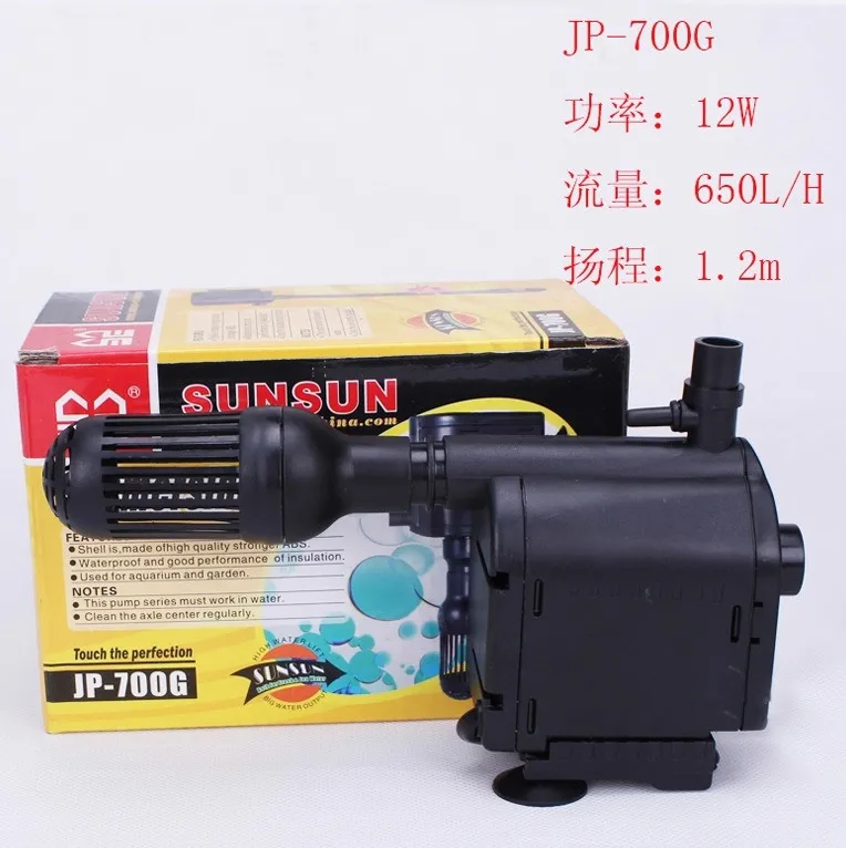Внутренний фильтр sunsun jp-700g маленький медиа-фильтр с нанорезервуаром легко