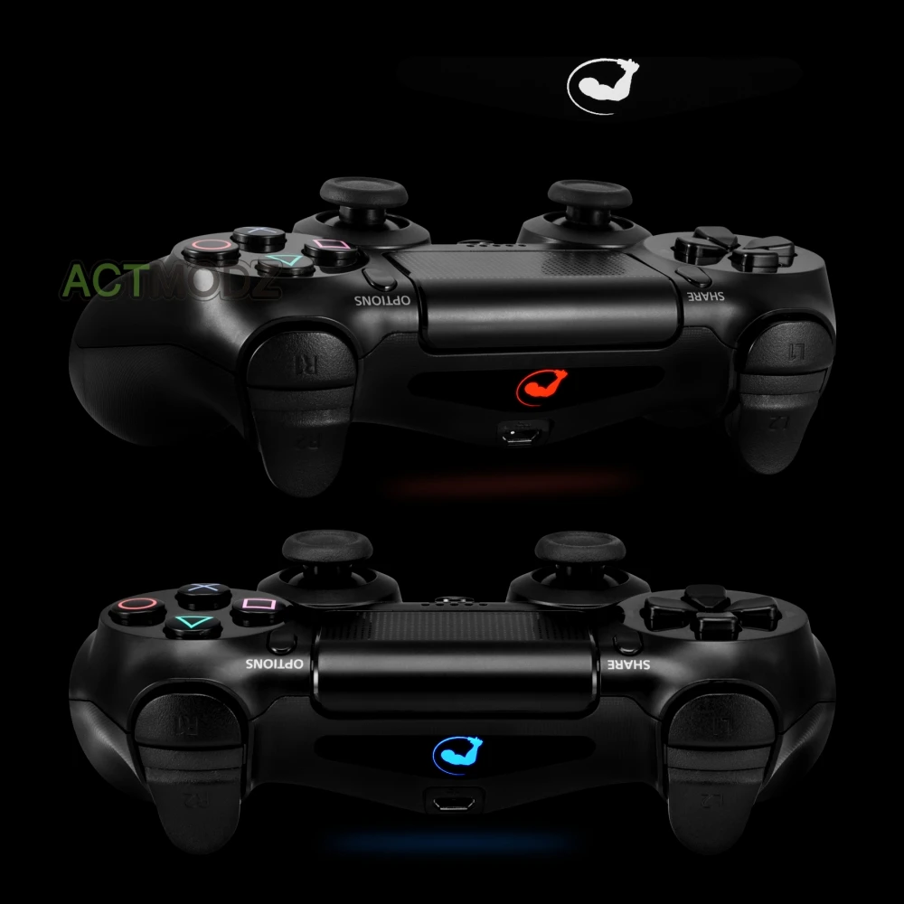 30 шт различных стилей светлая полоса кожи обертывание наклейка для PS4 игровой контроллер