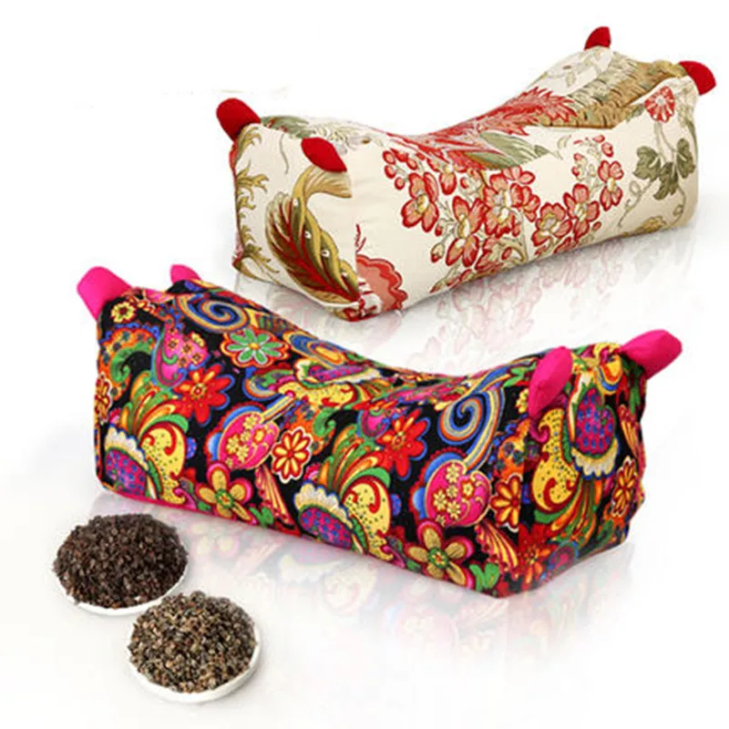 

Новая подушка из натуральной гречихи, традиционная Тигровая Подушка, натуральный хлопок, для взрослых, с отделкой из гречихи, аксессуары дл...