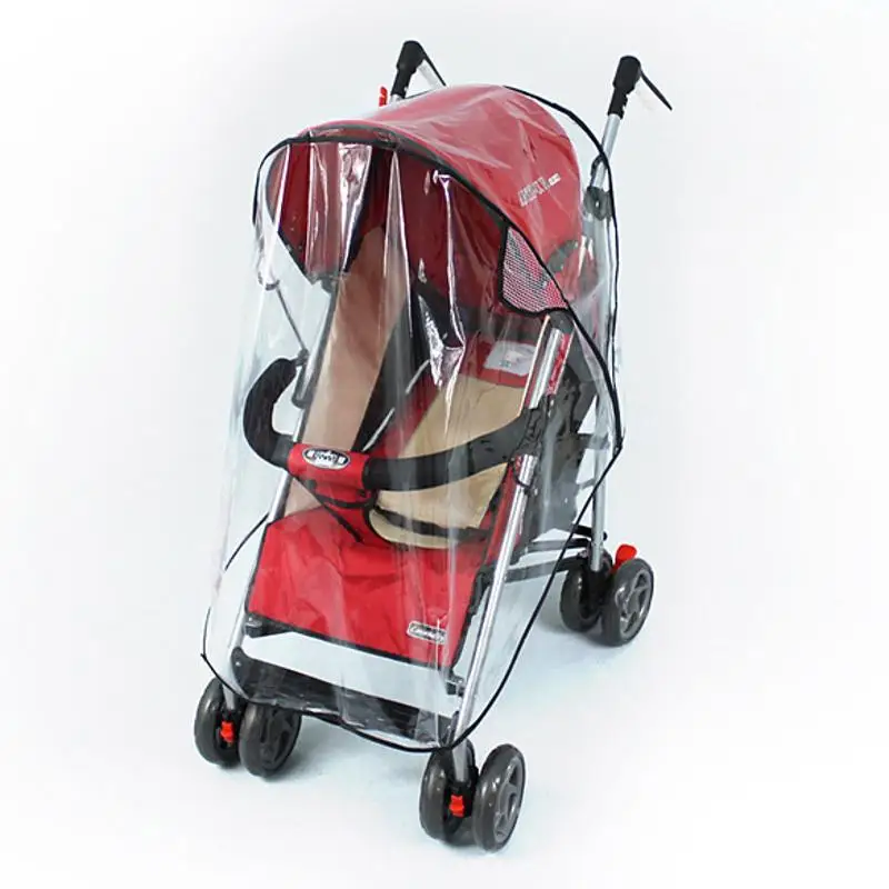

Waterproof Baby Stroller Raincover Universal Carriages Cart Dust Rain Cover Infant Pushchairs Raincoat Windshield Accessories