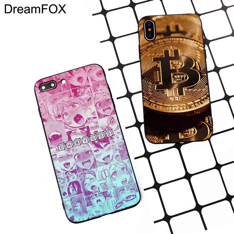 M403 Bitcoin Ahegao Harajuku Black Soft TPU Silicone Case Cover For Apple iPhone 11 Pro XR XS Max X 8 7 6 6S Plus 5 5S 5G SE |