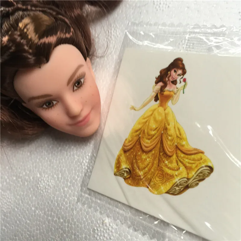 Кукла Belle, игрушка, голова принцессы, длинные волосы, кукла, голова для девочки, сделай сам, макияж, волосы, игрушки для детей, макияж, сделай сам, игрушки для детей, подарки на день рождения