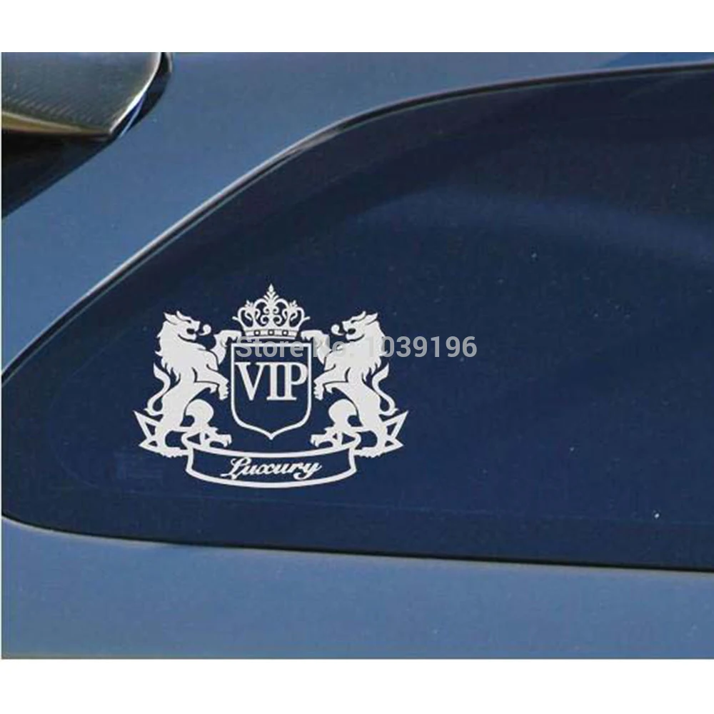 Роскошные Лев VIP автомобиль наклейки для автомобиля Toyota Ford Chevrolet Volkswagen Tesla Honda Hyundai