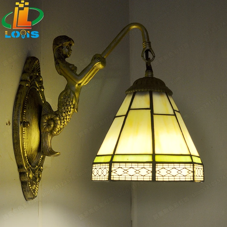 Настенные светильники Tiffanylamps в европейском стиле ретро ностальгические виде