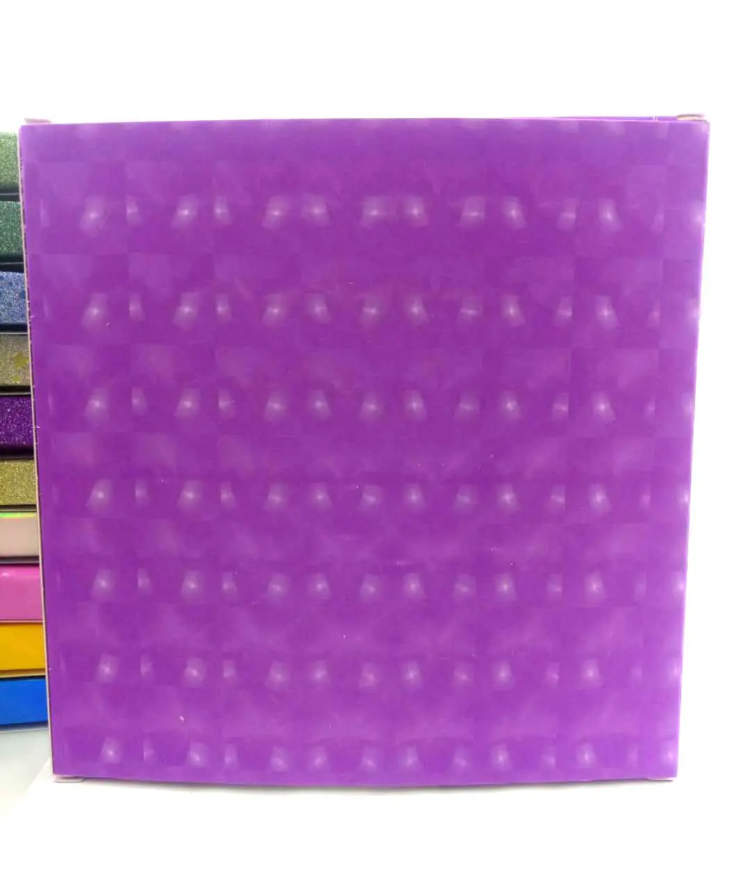 5 шт./лот квадратная упаковочная коробка для 7 пар ресниц пустые ресницы бумажная посылка коробка разноцветные ресницы DIY сияющая упаковочная коробка