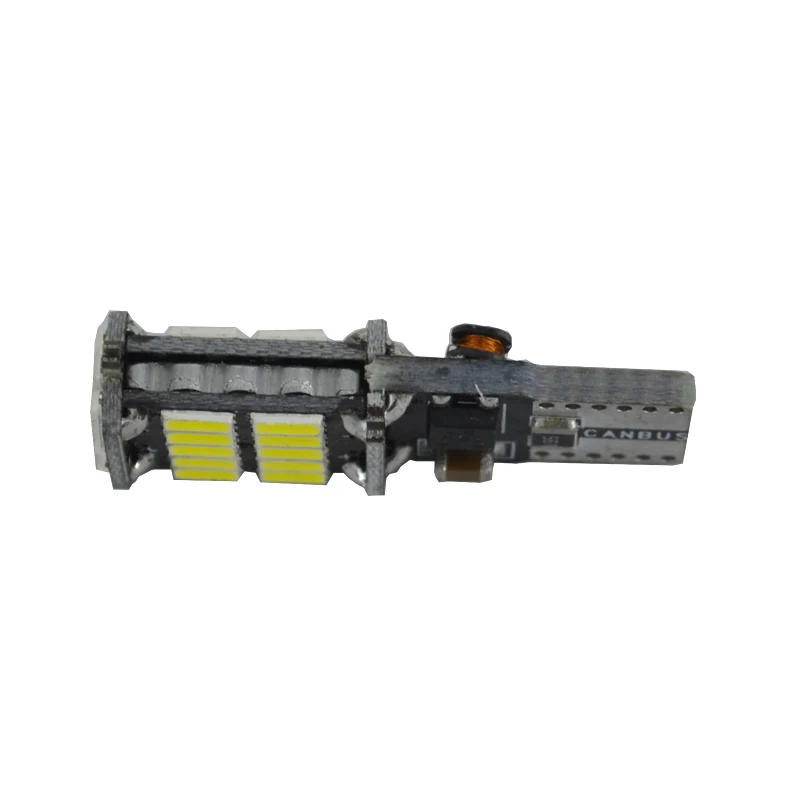 100 шт. автомобильные Неполярные светодиодные лампы T10 Canbus 26 SMD 4014 2 5 Вт 194 а 168 Вт|lamp