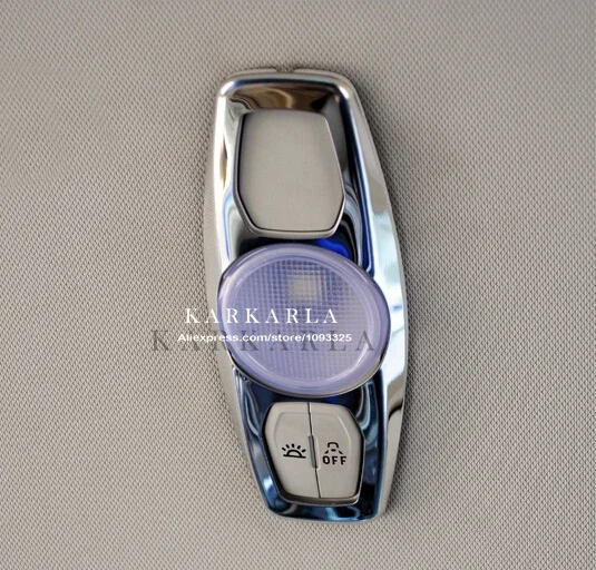 Нержавеющая сталь для Ford Focus 3 MK3 2012 Kuga 2013-2015 Mondeo передняя лампа чтения