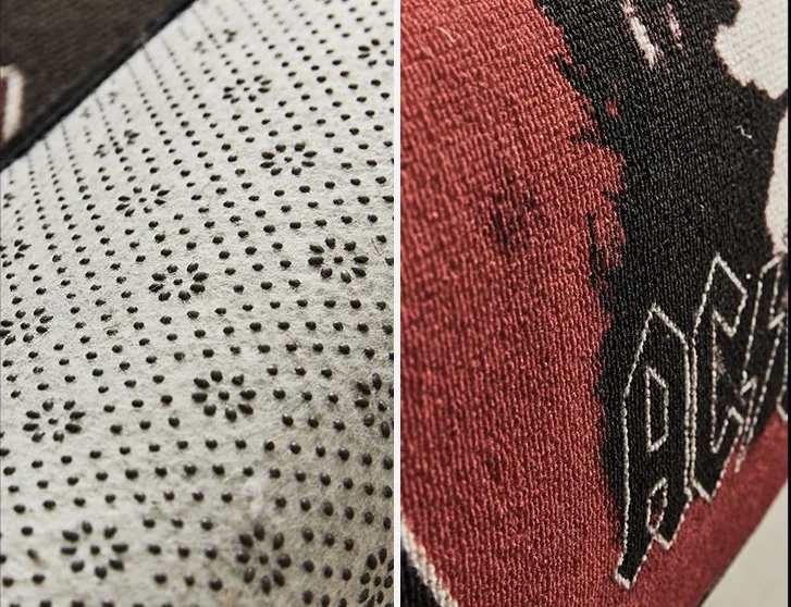 Круглый креативный Ретро черный Коврик для двери коврик прихожей компьютерный