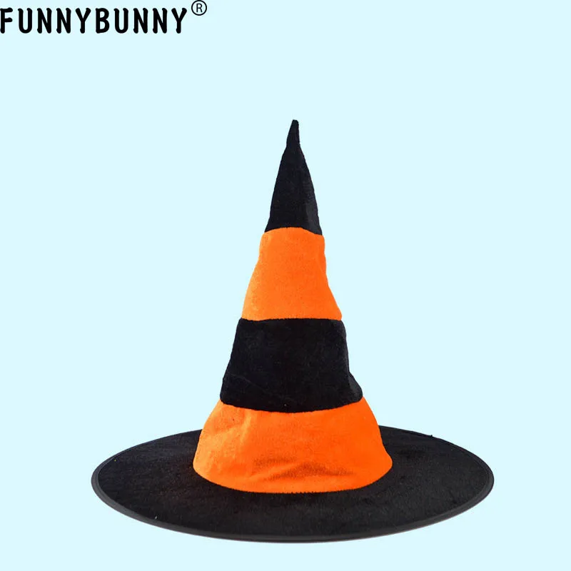 FUNNYBUNNY Хэллоуин Мяч ведьмы реквизит тыква шляпа паутина шаблон Шляпа Волшебника