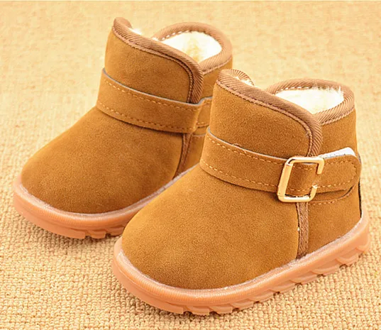 Детские зимние сапоги с плюшевой подкладкой 11 18 см|winter children snow boots|fashion kids bootskids boots