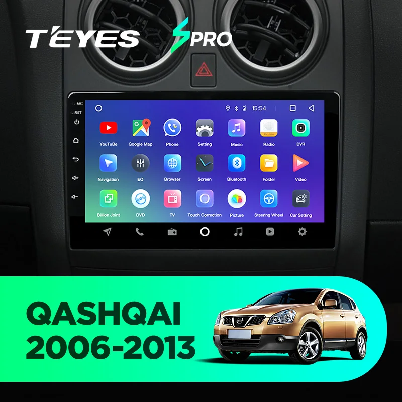 TEYES SPRO Штатное Головное устройство For Nissan Qashqai 2006-2013 GPS Android 8.1 aвтомагнитола магнитола автомагнитолы Андроид для Ниссан Кашкай 1 J10 аксессуары штатная магнитола автомобильная мультимедиа