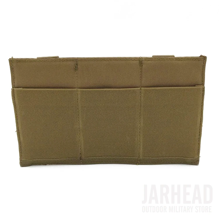 Портативный Открытый ОХОТА MOLLE Quick Release тройной M4 Журнал пистолет сумка эластичный нейлон фонарик радио держатель сумка
