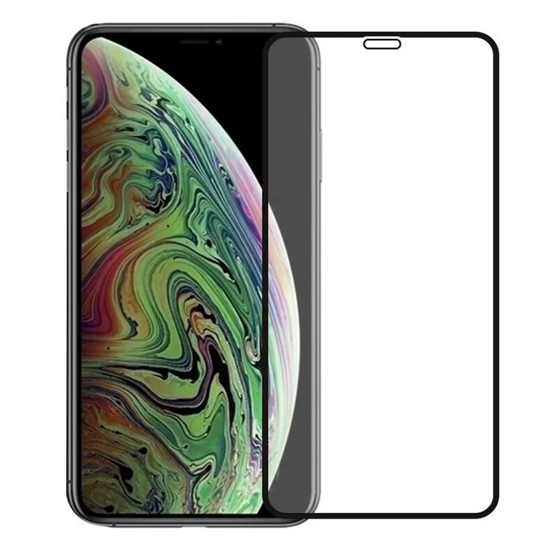 6D de vidrio templado para iPhone Xr X Xs Max Protector pantalla en protectora vidrio|Защитные стёкла и плёнки для