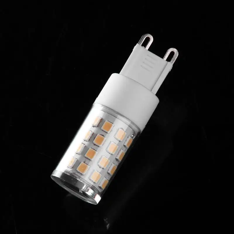 G9 AC 220 V 5 W светодиоидная лампа с регулируемой яркостью SMD2835 43 светодиодный кукурузная лампа 500lm светодиодный чип для Люстра 360 градусов Кристальный прожектор для Светодиодный свет лампы