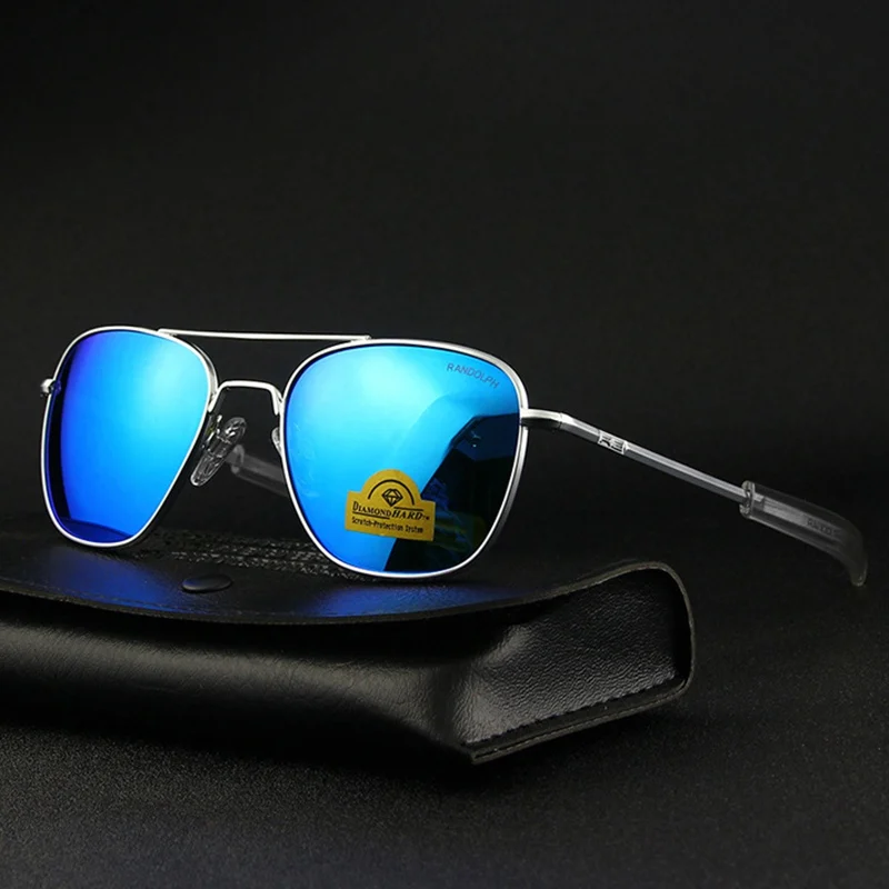 Солнцезащитные очки Pilot USA.RE для мужчин брендовые дизайнерские зеркальные линзы