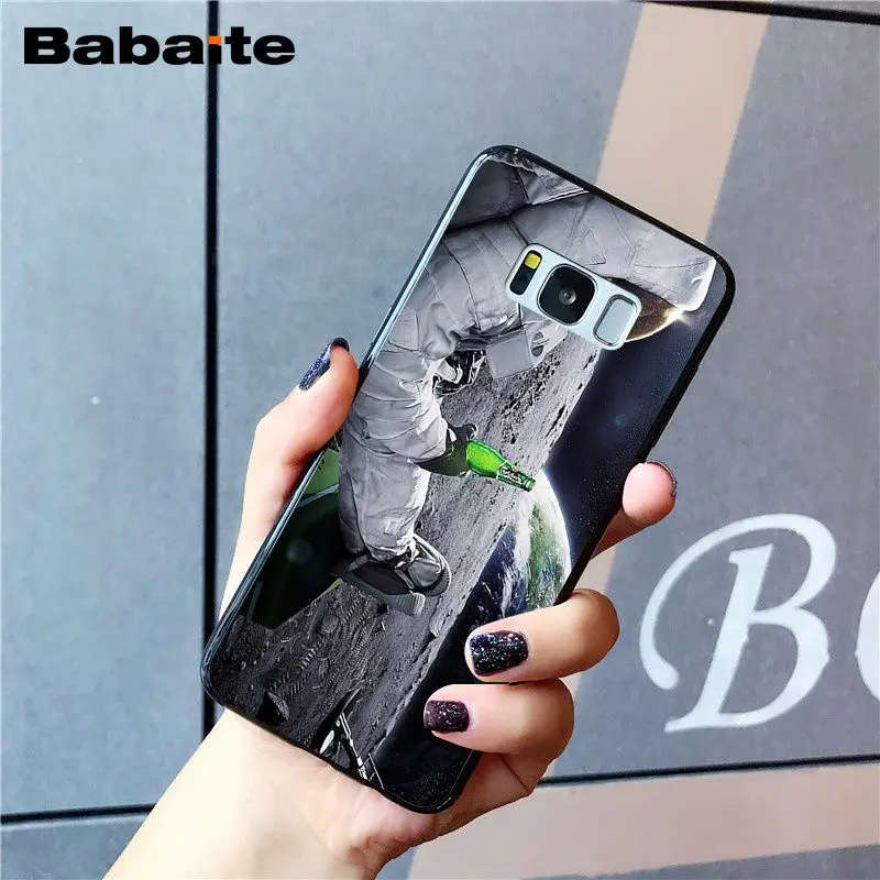 Babaite World пиво алкоголь Лето пузырьковый чехол для телефона samsung Galaxy S9 plus S7 edge S10 Plus S10E S10lite S8 plus S5 M10 20