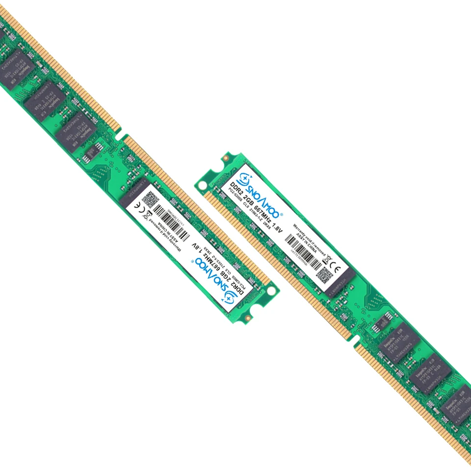 Оперативная память для настольного ПК SNOAMOO 4 Гб DDR2 AMD 667 МГц 800 DIMM 2 240 контактов ОЗУ компьютера гарантия на всю