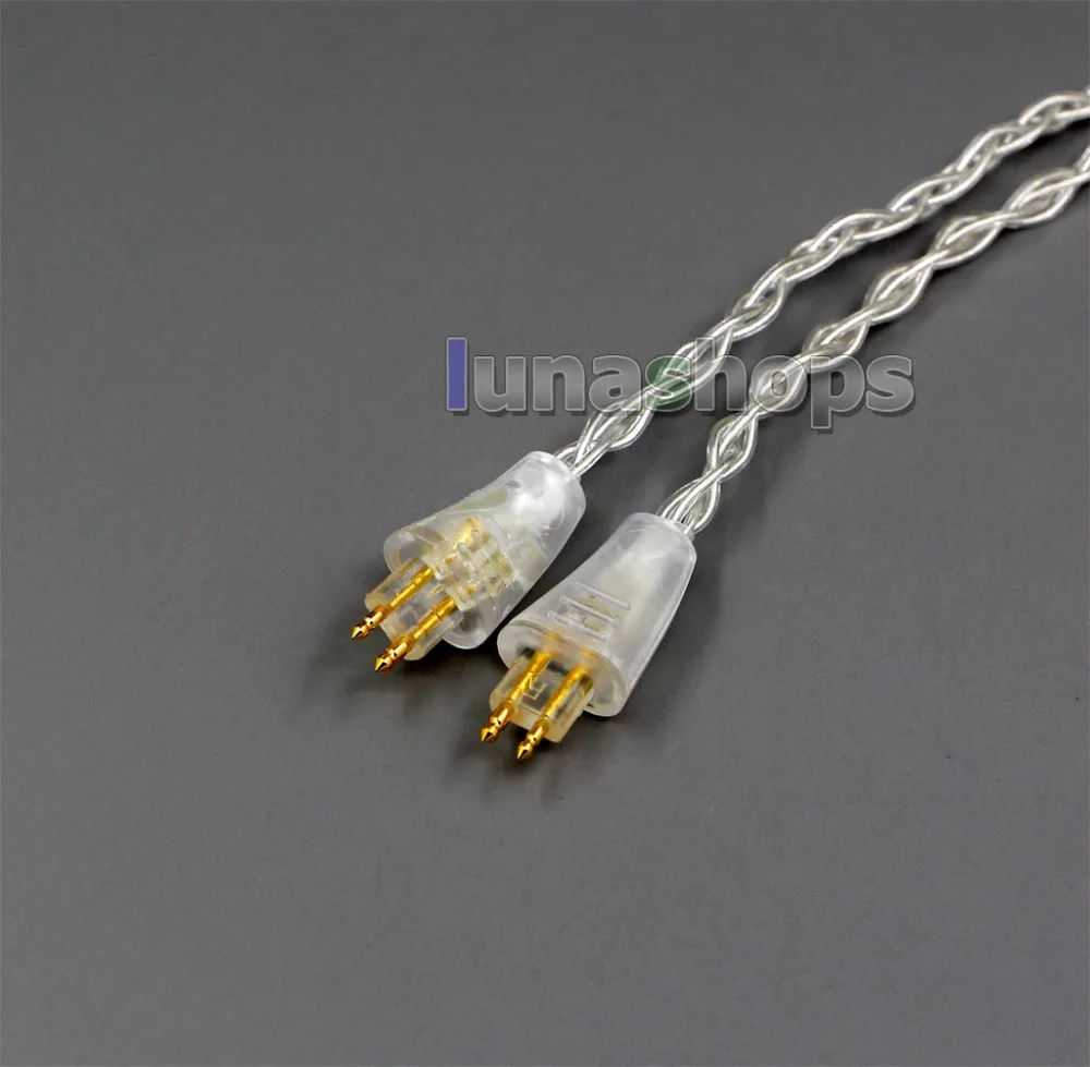 LN006344 99.99% чистого серебра XLR Сделано в Китае 3 5 мм 2 4 кабель для наушников FOSTEX TH900 MKII