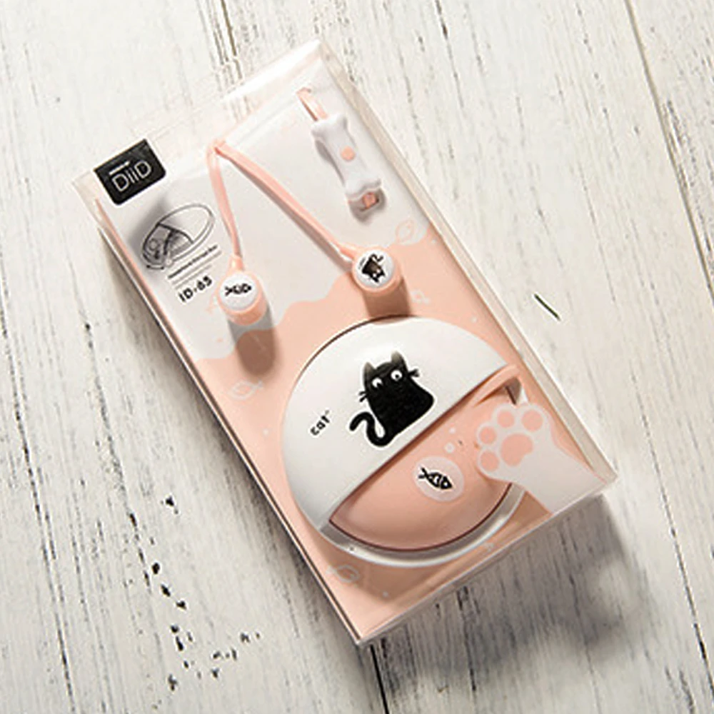 Милый Кот 3 5 мм в ухо стерео мультяшный с микрофоном наушники чехлы для xiaomi huawei