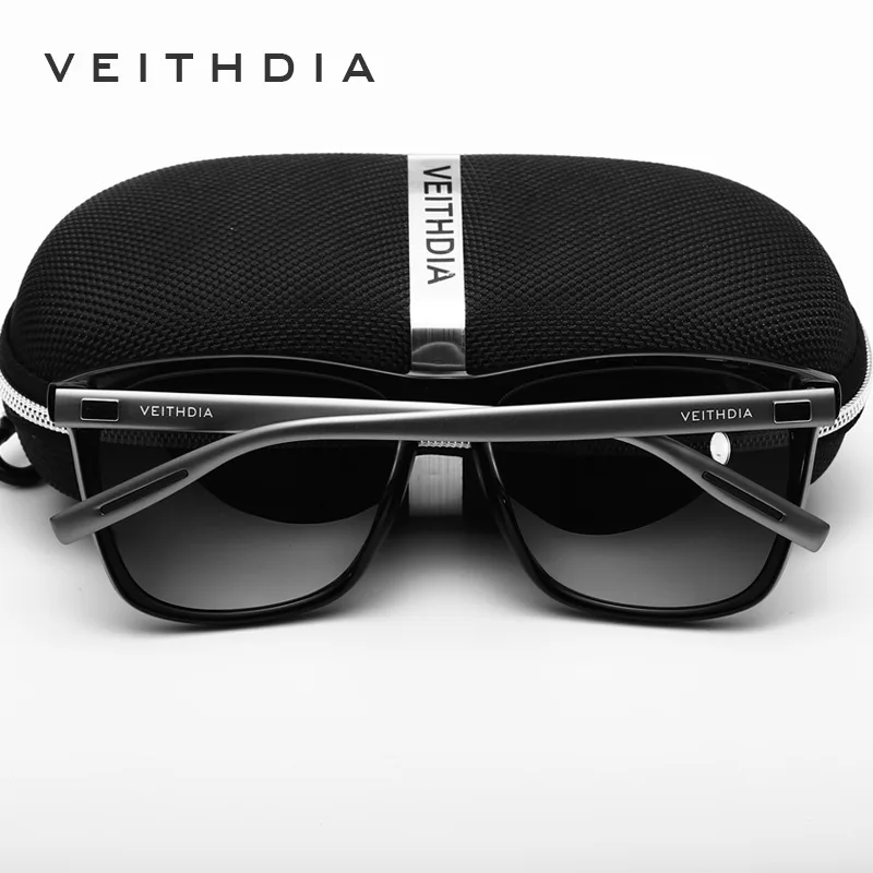 VEITHDIA алюминиево-магниевые поляризованные солнцезащитные очки высокого качества