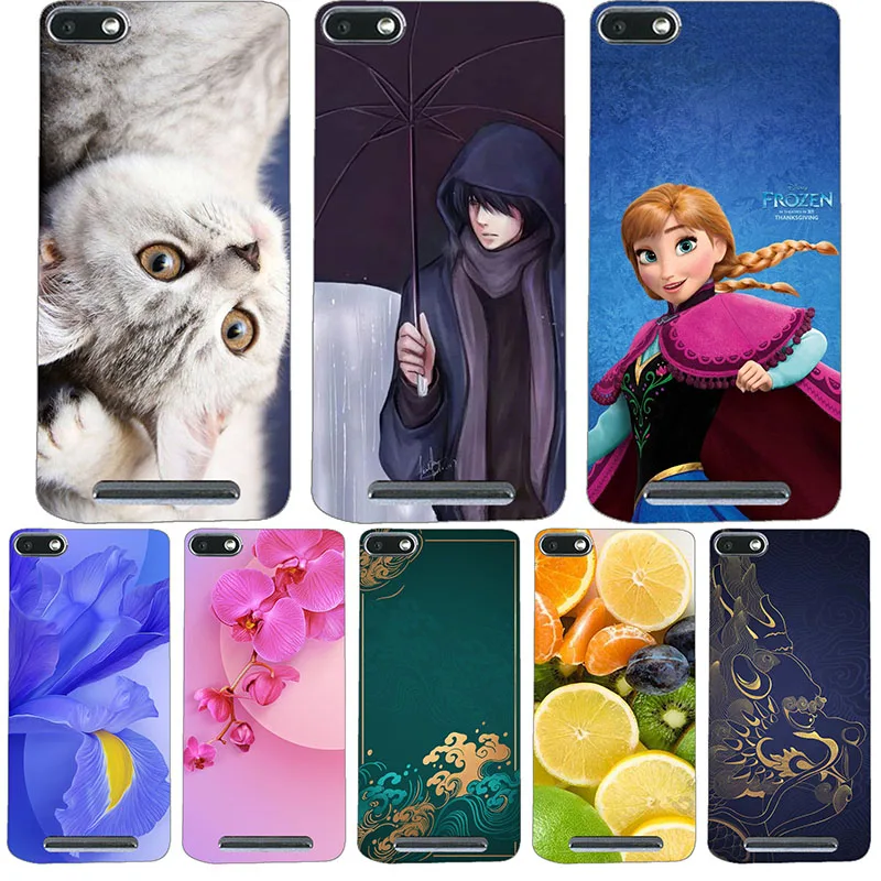 Милый модный чехол с цветочным рисунком для Wiko lenny 3 Max 5 &quotДжерри Макс чехлы